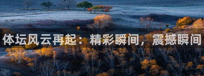 bbin视讯：体坛风云再起：精彩瞬间，震撼瞬间