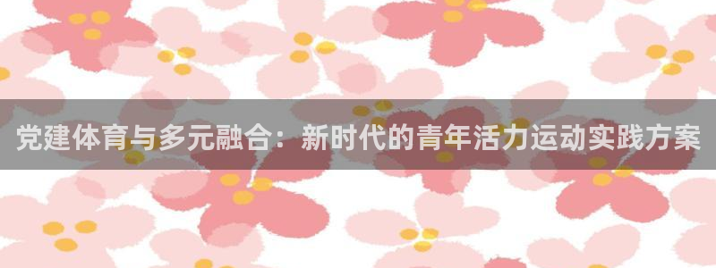 bbin视讯游戏官网：党建体育与多元融合：新时代的青年活力运动实践方案