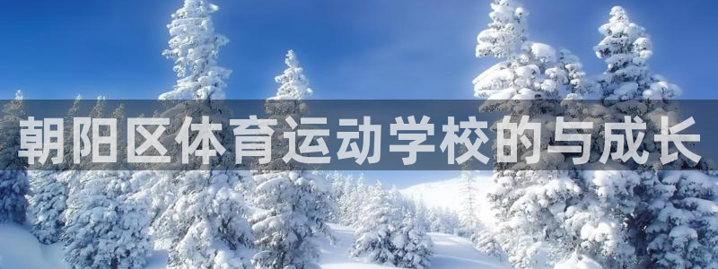 bbin视讯游戏官网：朝阳区体育运动学校的与成长