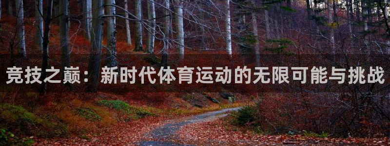 bbin视讯下：竞技之巅：新时代体育运动的无限可能与挑战